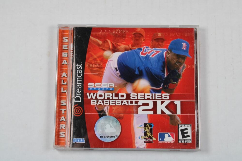 World Series Baseball 2K1 (Sega Dreamcast 2001) Sports Complete CIB w/Manual